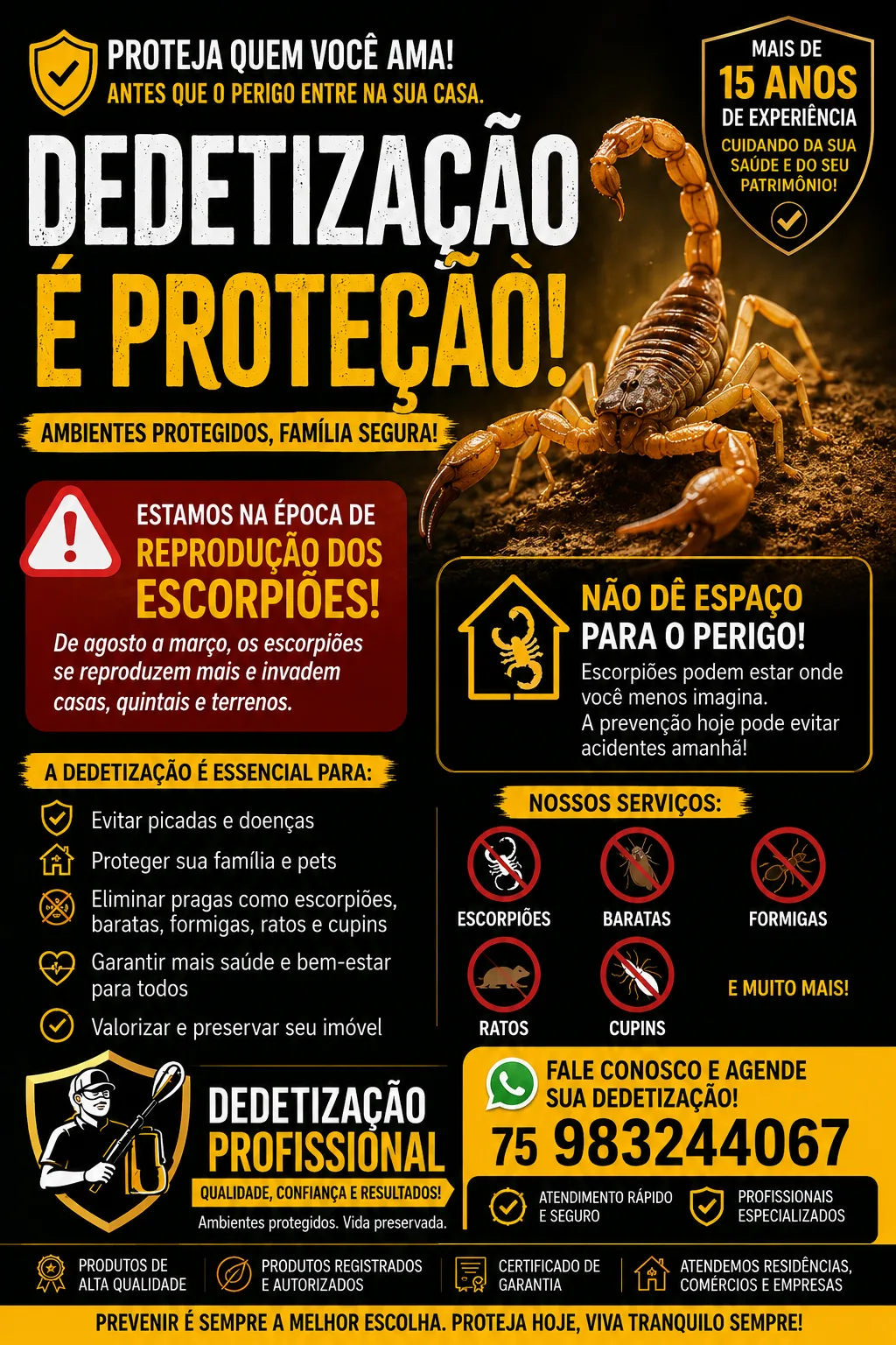 Controle de pragas